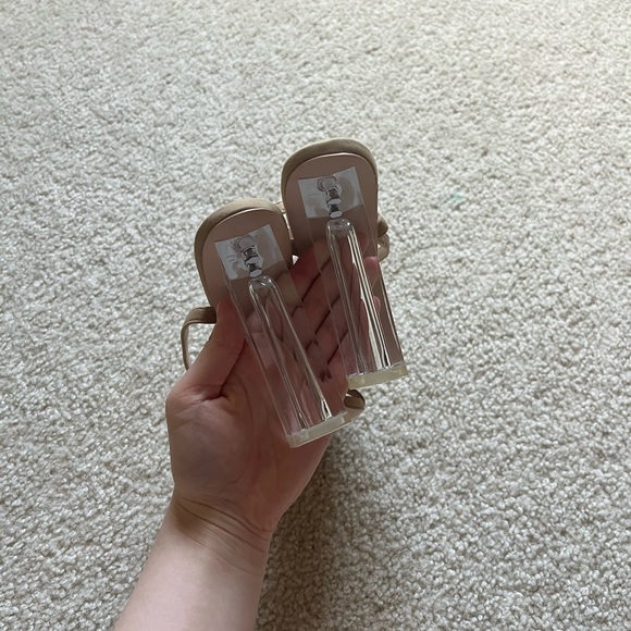 Nude Strappy Heels by PrettyLittleThing - Picture 3 of 4